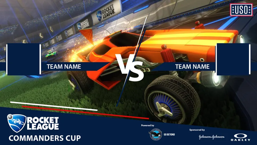 Commander's Cup Rocket League broadcast overlay